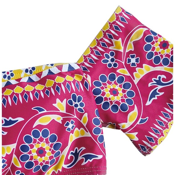 Last one Medium👙Graphic Print Off-shoulder Bikini - Picture 2 of 6